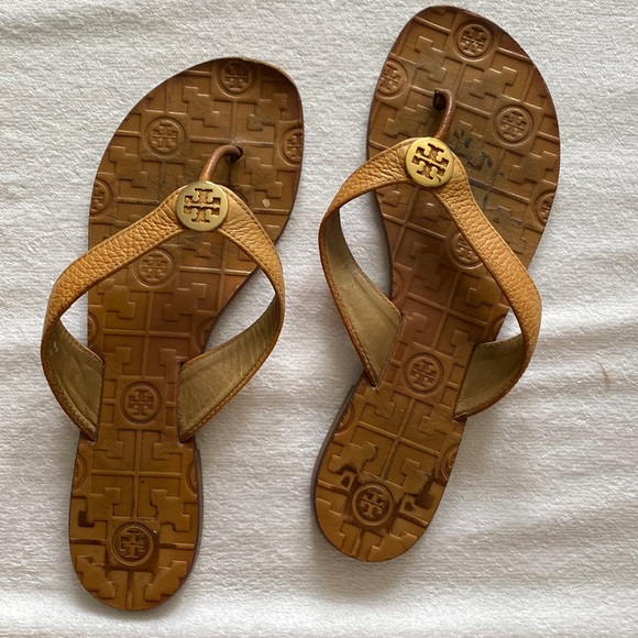 Tory Burch Shoes - Brown Tory Burch Thong sandal.